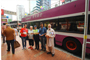 Bus parade brings road safety message to the elderly - photo 7