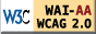 W3C wAI-AA WCAG 2.0