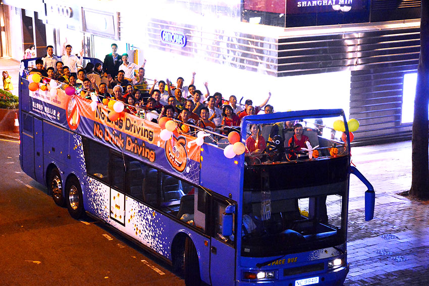 No Drug and No Drink Driving Bus Parade - Photo 6